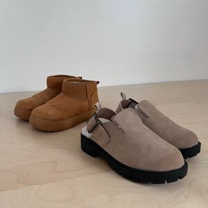 Girls Size 12 Joe Fresh Boots + Clogs Bundle